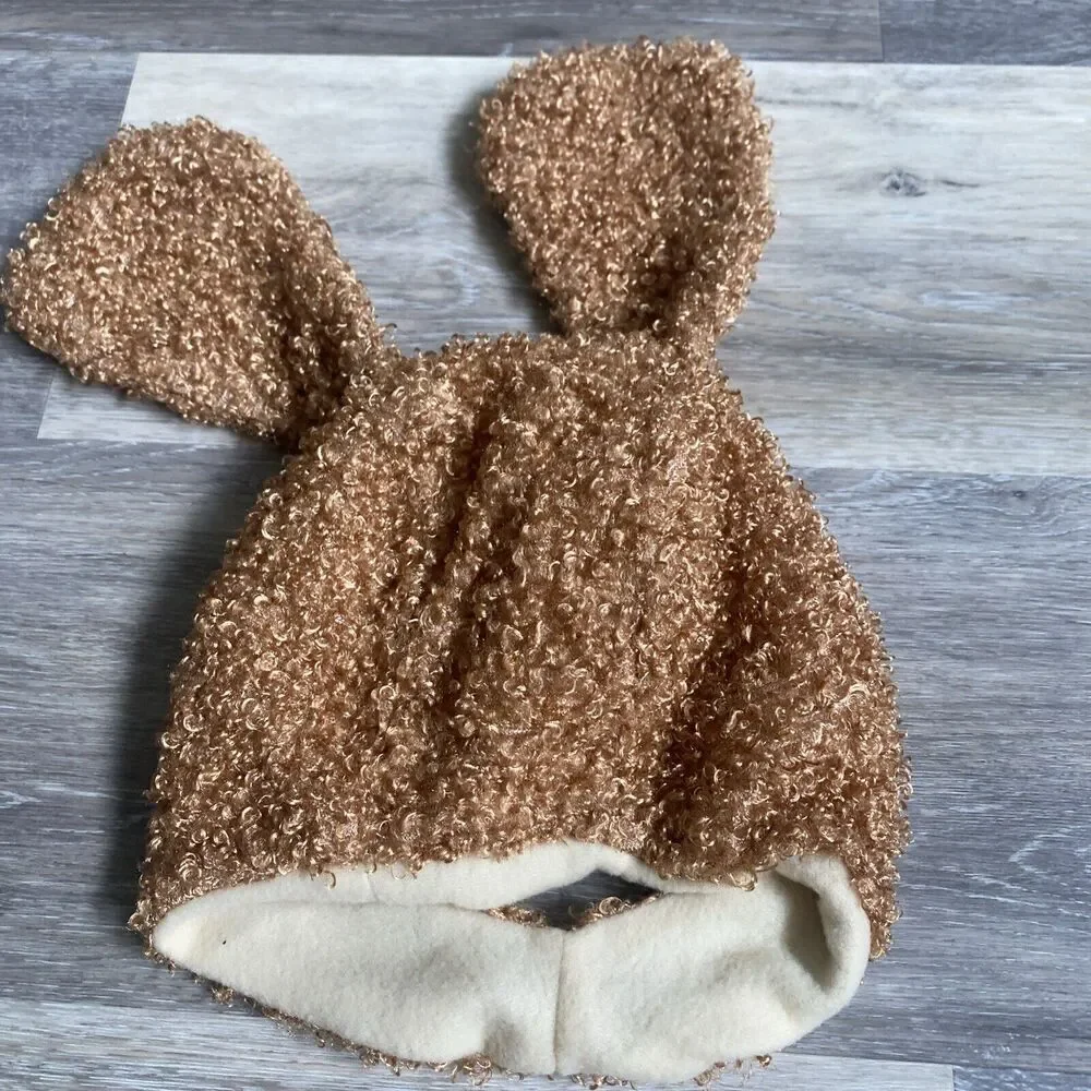 Unbranded 18-24 Months Brown / White Dog Costume With Head Piece & Tail